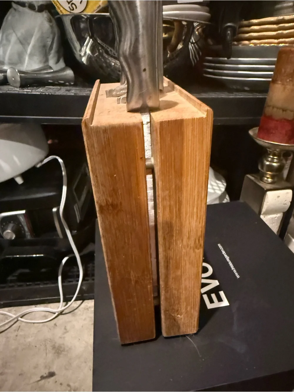 Chicago Cutlery 5-Piece Knife Set with Bamboo Knife Block
